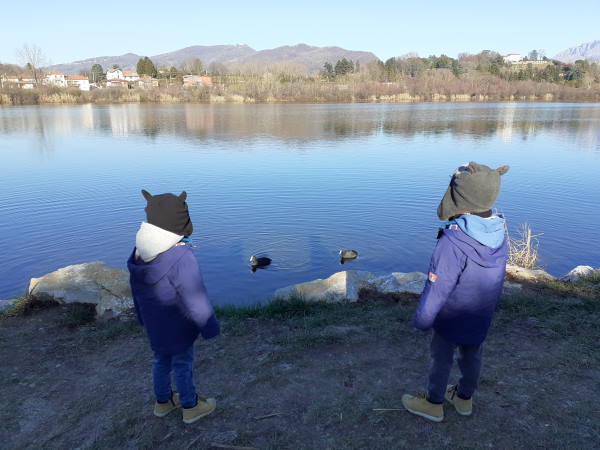 passeggiata lago sartirana bambini2 passeggiata lago sartirana bambini