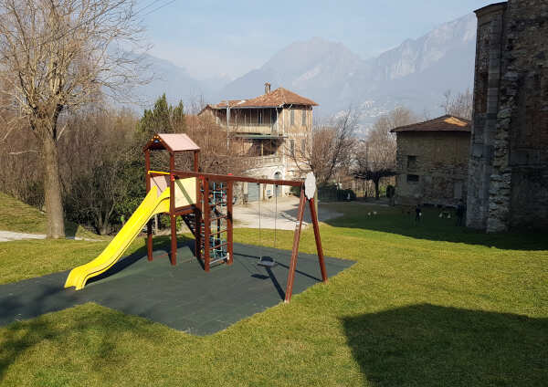 prato verde sul monte barro