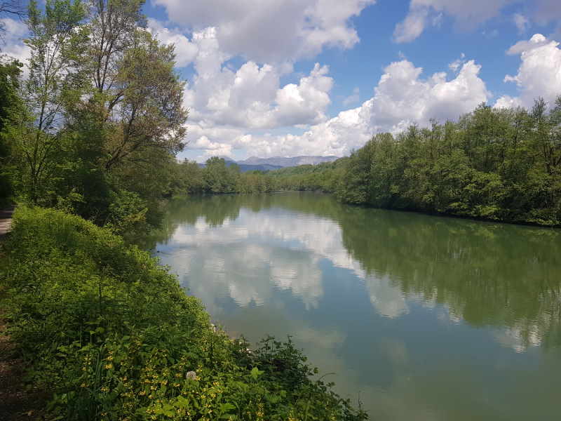 ciclabile dell'Adda con i bambini