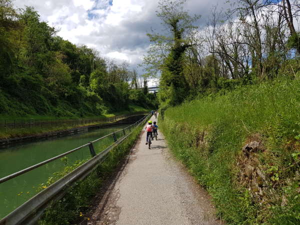 ciclabile adda bambini pista 