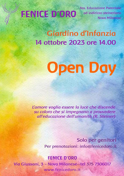 openday asilo ott 23 steineriano nova milanese