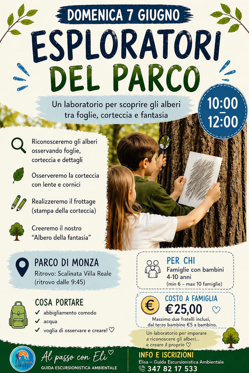 esploratori parco monza