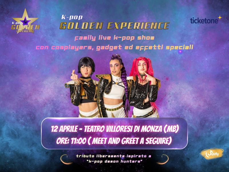 K pop GOLDEN EXPERIENCE villoresi monza