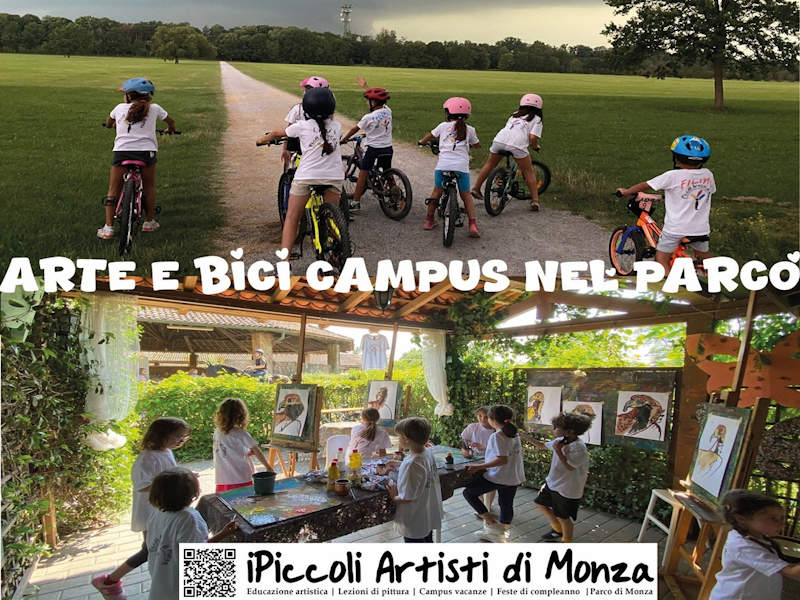 Art Camp iPiccoli Artisti nel parco di Monza