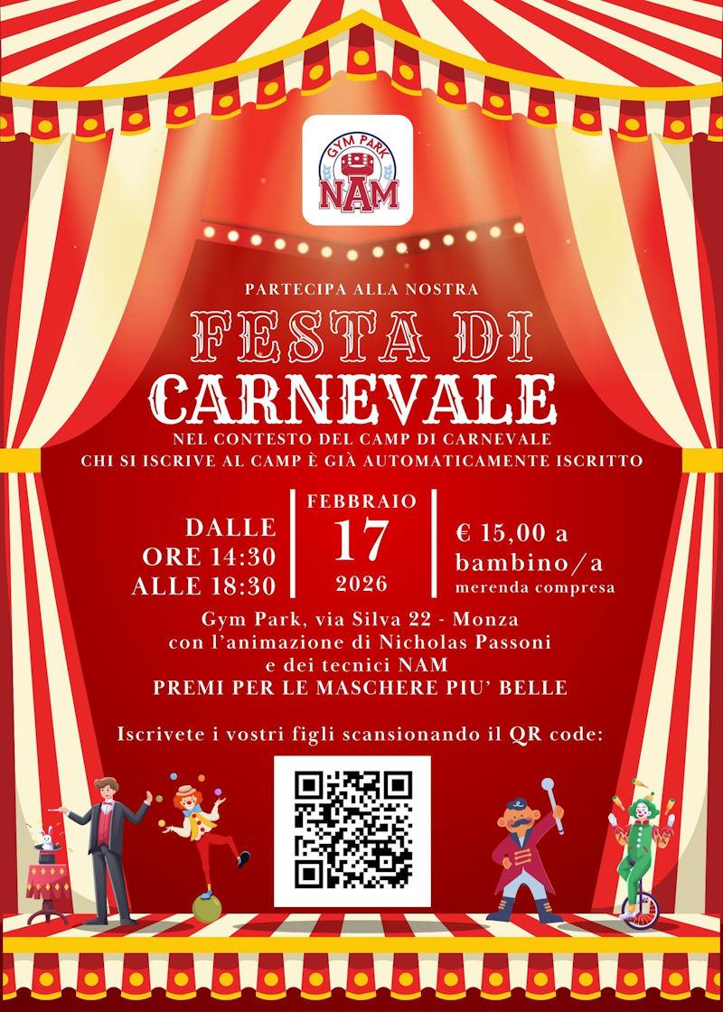 Festa carnevale gym