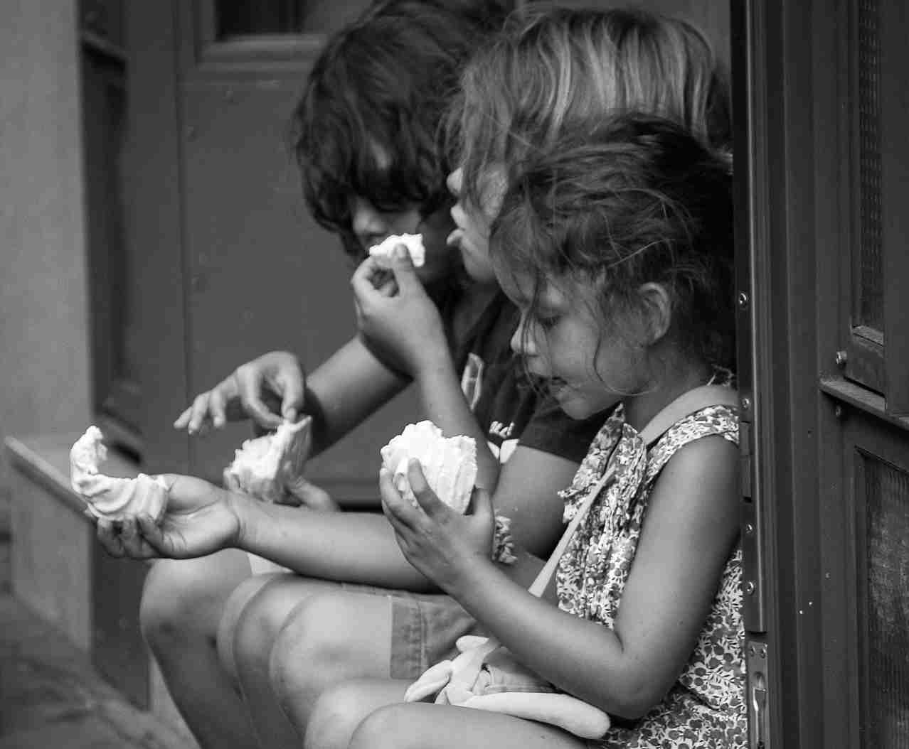 bambini merenda