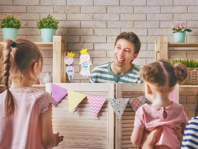 Spettacolo burattini bambini