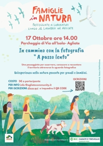 In cammino con la fotografia "A passo lento" ad Agliate